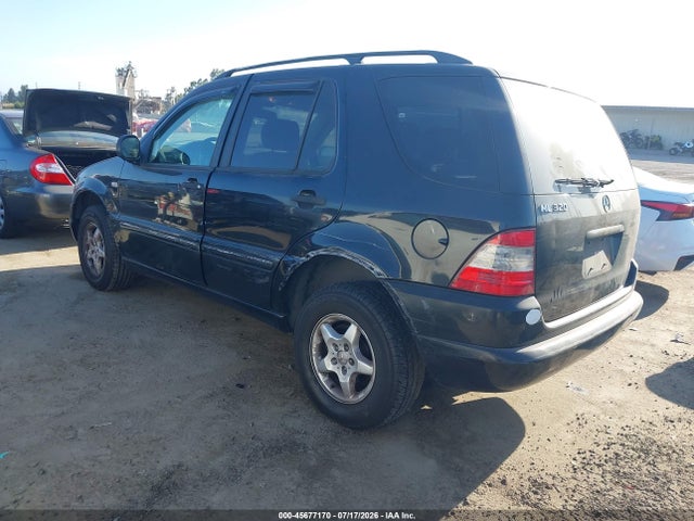 2000 Mercedes-benz Ml 320 მანქანა იყიდება აუქციონზე, vin: 4JGAB54E8YA161957, აუქციონის ნომერი: 45677170