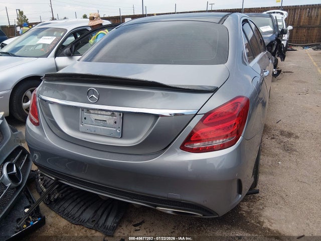 45677202 :رقم المزاد ، 55SWF6GB3FU003583 vin ، 2015 Mercedes-benz C 400 4matic مزاد بيع