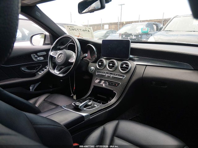 45677202 :رقم المزاد ، 55SWF6GB3FU003583 vin ، 2015 Mercedes-benz C 400 4matic مزاد بيع