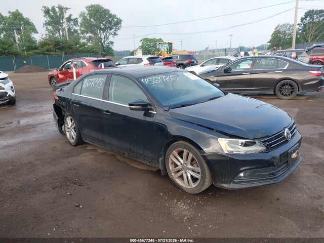 2015 Volkswagen Jetta 1.8t Sel მანქანა იყიდება აუქციონზე, vin: 3VWL17AJ9FM221741, აუქციონის ნომერი: 45677245