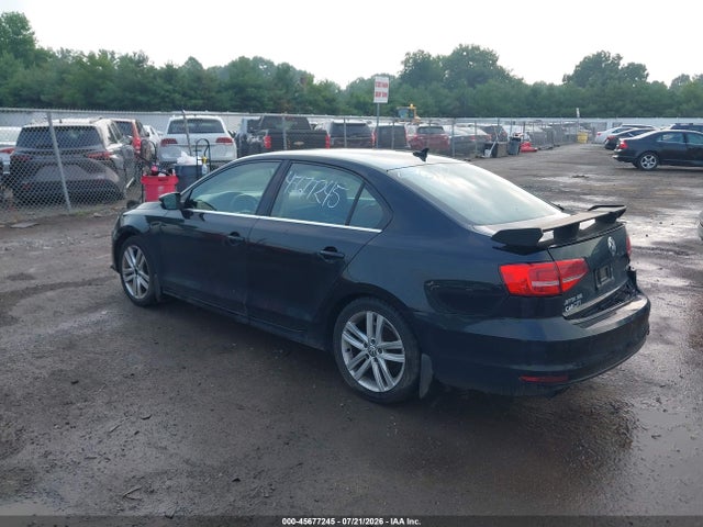 2015 Volkswagen Jetta 1.8t Sel მანქანა იყიდება აუქციონზე, vin: 3VWL17AJ9FM221741, აუქციონის ნომერი: 45677245