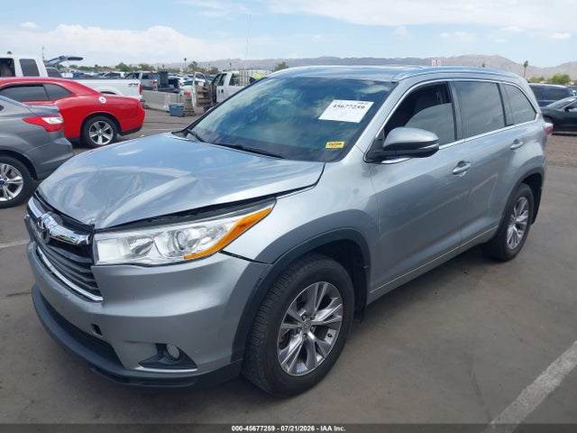 Toyota Highlander Xle V6 2014 5TDJKRFH7ES007659 Image 2