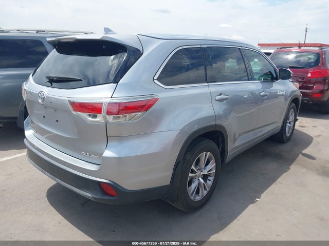 Toyota Highlander Xle V6 2014 5TDJKRFH7ES007659 Image 4