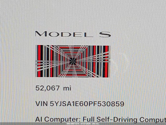 Tesla Model S Plaid Tri Motor All-wheel Drive 2023 5YJSA1E60PF530859 Image 16