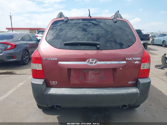 Aukcja sprzedaży 2006 Hyundai Tucson Gls/limited, vin: KM8JN72D16U392630, numer aukcji: 45677294