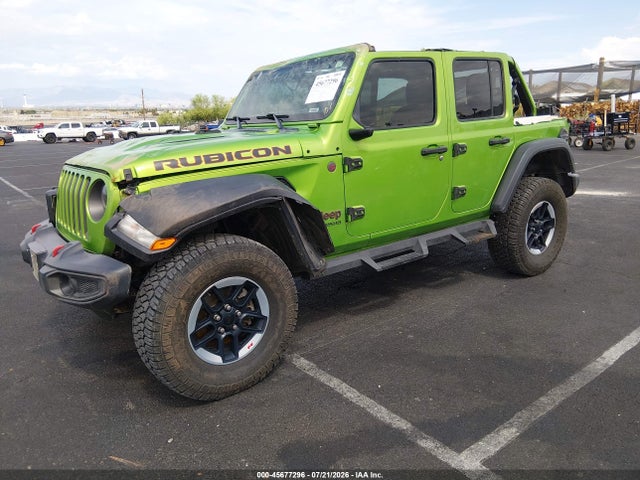 2019 Jeep Wrangler Unlimited Rubicon 4x4 მანქანა იყიდება აუქციონზე, vin: 1C4HJXFGXKW564753, აუქციონის ნომერი: 45677296