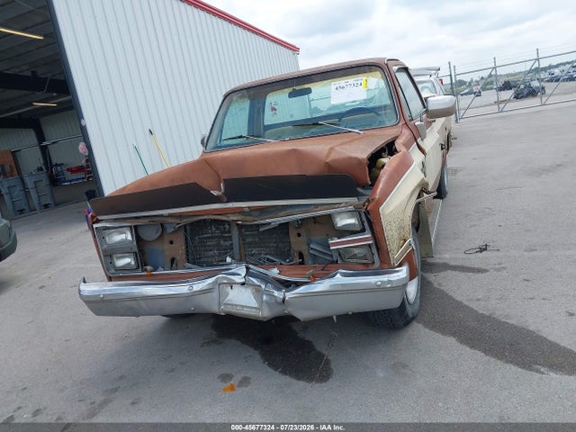 1983 Chevrolet C10 მანქანა იყიდება აუქციონზე, vin: 1GCDC14H7DJ100952, აუქციონის ნომერი: 45677324