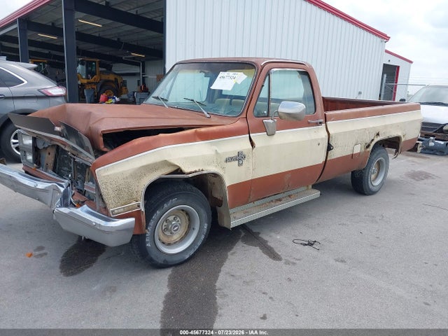 1983 Chevrolet C10 მანქანა იყიდება აუქციონზე, vin: 1GCDC14H7DJ100952, აუქციონის ნომერი: 45677324