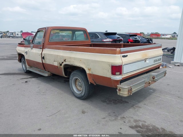 1983 Chevrolet C10 მანქანა იყიდება აუქციონზე, vin: 1GCDC14H7DJ100952, აუქციონის ნომერი: 45677324