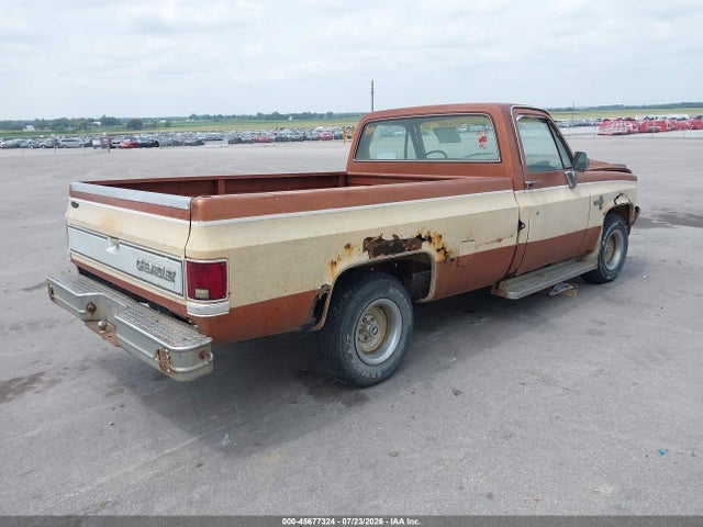 1983 Chevrolet C10 მანქანა იყიდება აუქციონზე, vin: 1GCDC14H7DJ100952, აუქციონის ნომერი: 45677324