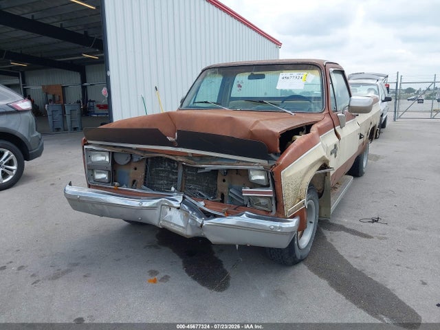1983 Chevrolet C10 მანქანა იყიდება აუქციონზე, vin: 1GCDC14H7DJ100952, აუქციონის ნომერი: 45677324