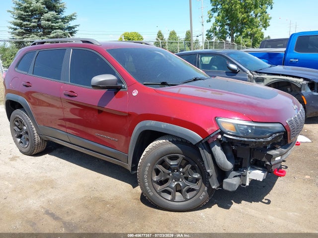 45677357 :رقم المزاد ، 1C4PJMBX8KD401188 vin ، 2019 Jeep Cherokee Trailhawk 4x4 مزاد بيع