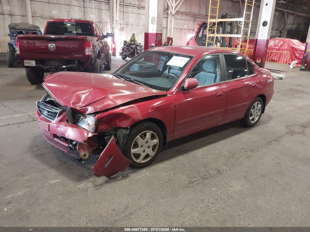 2005 Hyundai Elantra Gls/gt მანქანა იყიდება აუქციონზე, vin: KMHDN46D25U018564, აუქციონის ნომერი: 45677393