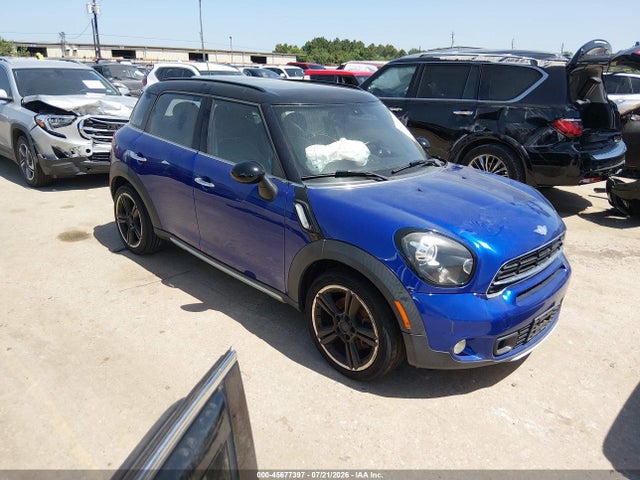 Продаж на аукціоні авто 2016 Mini Countryman Cooper S, vin: WMWZC3C59GWT09249, номер лоту: 45677397
