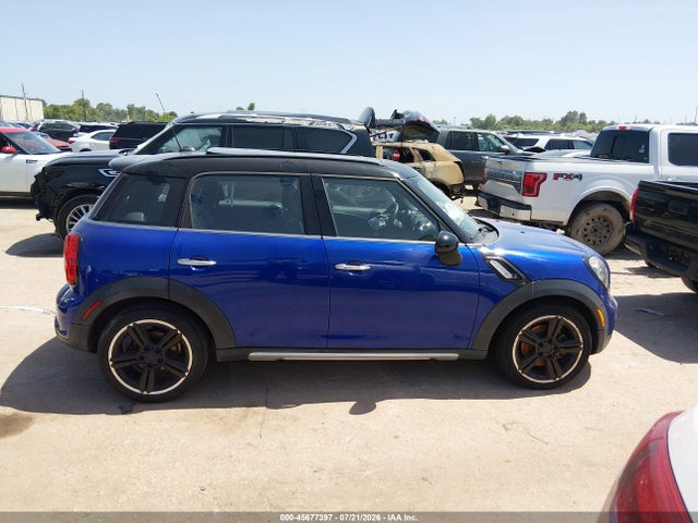 Продажа на аукционе авто 2016 Mini Countryman Cooper S, vin: WMWZC3C59GWT09249, номер лота: 45677397
