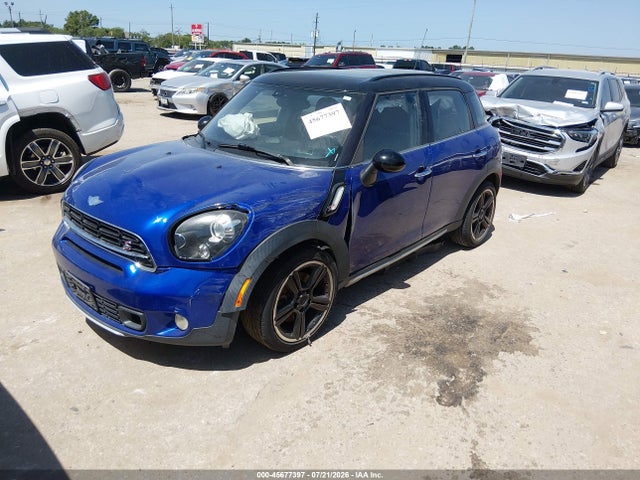 Продажа на аукционе авто 2016 Mini Countryman Cooper S, vin: WMWZC3C59GWT09249, номер лота: 45677397