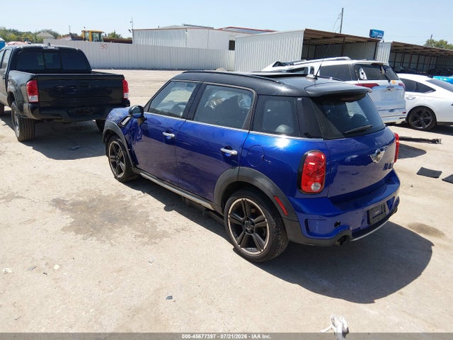 Продажа на аукционе авто 2016 Mini Countryman Cooper S, vin: WMWZC3C59GWT09249, номер лота: 45677397