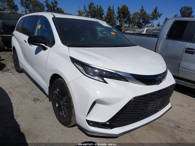 45677417 :رقم المزاد ، 5TDDSKFC9RS129731 vin ، 2024 Toyota Sienna Xse مزاد بيع
