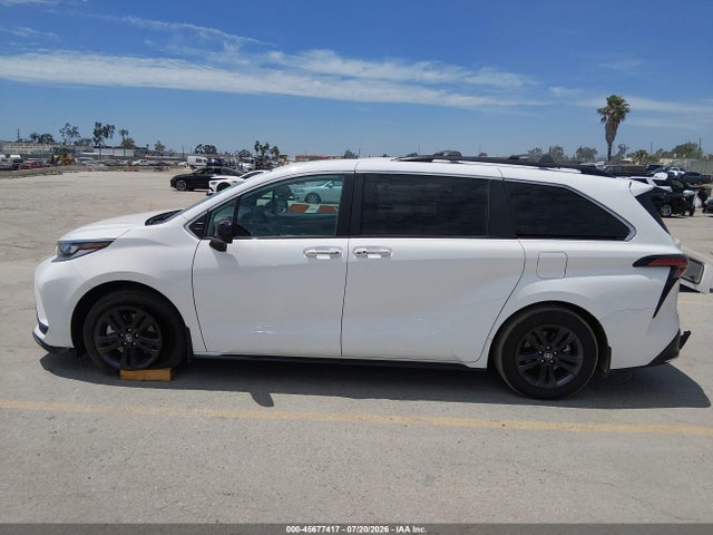 45677417 :رقم المزاد ، 5TDDSKFC9RS129731 vin ، 2024 Toyota Sienna Xse مزاد بيع
