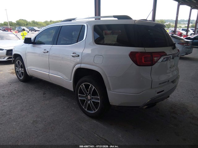 2018 Gmc Acadia Denali მანქანა იყიდება აუქციონზე, vin: 1GKKNXLS4JZ241996, აუქციონის ნომერი: 45677431