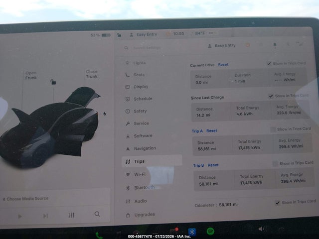 Продаж на аукціоні авто 2022 Tesla Model Y Performance Dual Motor All-wheel Drive, vin: 7SAYGDEF9NF318293, номер лоту: 45677470