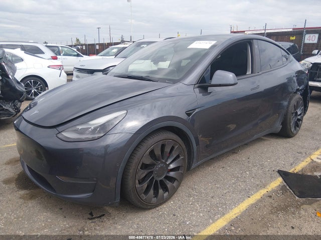 Продаж на аукціоні авто 2022 Tesla Model Y Performance Dual Motor All-wheel Drive, vin: 7SAYGDEF9NF318293, номер лоту: 45677470