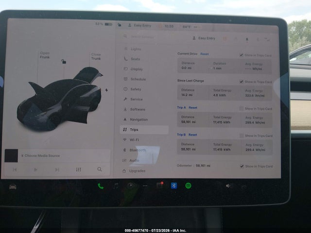 Продаж на аукціоні авто 2022 Tesla Model Y Performance Dual Motor All-wheel Drive, vin: 7SAYGDEF9NF318293, номер лоту: 45677470