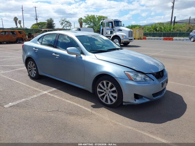 Продаж на аукціоні авто 2008 Lexus Is 250, vin: JTHBK262185054671, номер лоту: 45677542