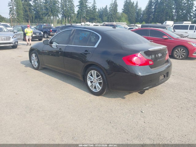45677545 :رقم المزاد ، JN1DV6APXBM830582 vin ، 2011 Infiniti G25 Journey مزاد بيع