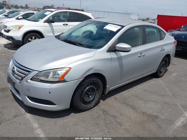 45677569 :رقم المزاد ، 3N1AB7AP1DL795090 vin ، 2013 Nissan Sentra S مزاد بيع