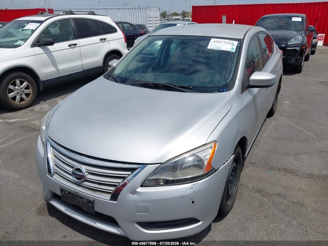 45677569 :رقم المزاد ، 3N1AB7AP1DL795090 vin ، 2013 Nissan Sentra S مزاد بيع