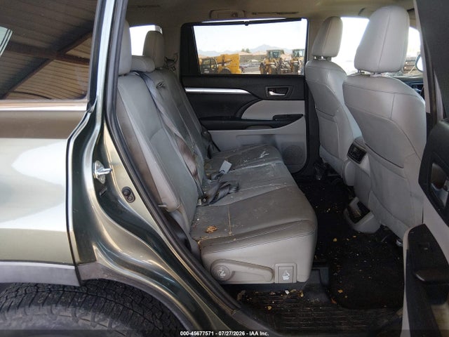 Toyota Highlander Xle V6 2014 5TDJKRFH1ES018480 Image 8