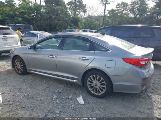 45677585 :رقم المزاد ، 5NPE34AF7FH092811 vin ، 2015 Hyundai Sonata Limited مزاد بيع