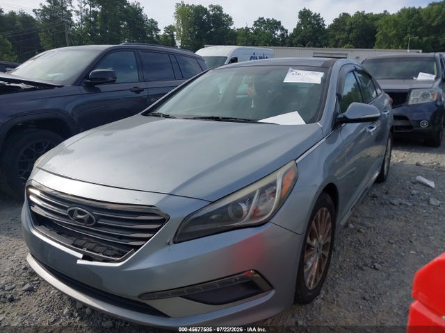 45677585 :رقم المزاد ، 5NPE34AF7FH092811 vin ، 2015 Hyundai Sonata Limited مزاد بيع