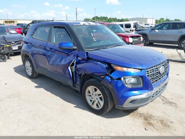 Aukcja sprzedaży 2022 Hyundai Venue Se, vin: KMHRB8A32NU208109, numer aukcji: 45677602