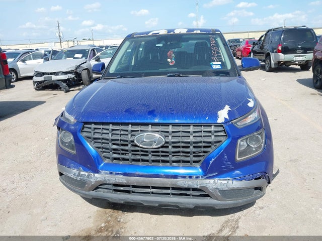 Aukcja sprzedaży 2022 Hyundai Venue Se, vin: KMHRB8A32NU208109, numer aukcji: 45677602