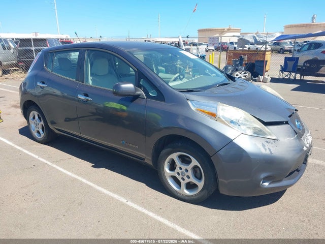 45677615 :رقم المزاد ، 1N4AZ0CP7DC401512 vin ، 2013 Nissan Leaf Sv مزاد بيع