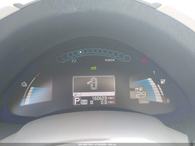 Продажа на аукционе авто 2013 Nissan Leaf Sv, vin: 1N4AZ0CP7DC401512, номер лота: 45677615