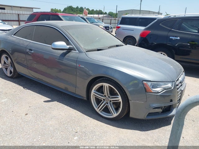 2013 Audi S5 3.0t Premium Plus მანქანა იყიდება აუქციონზე, vin: WAUVGAFR1DA027766, აუქციონის ნომერი: 45677656