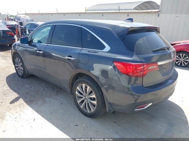 5FRYD4H63GB040218 Acura Mdx Technology Entertainment Packages/technology