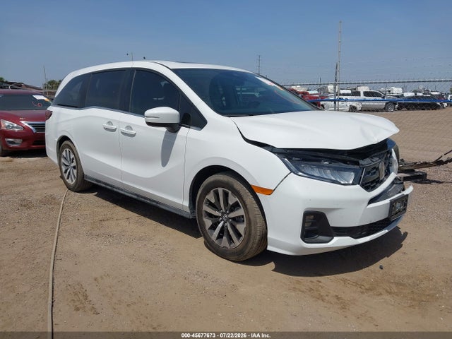 2026 Honda Odyssey Ex-l მანქანა იყიდება აუქციონზე, vin: 5FNRL6H67TB018592, აუქციონის ნომერი: 45677673