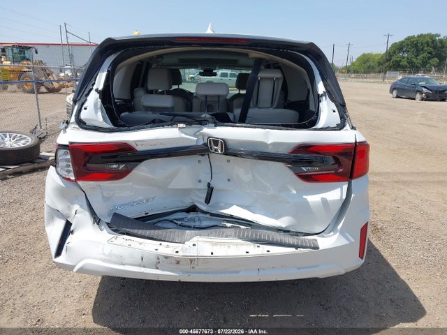 2026 Honda Odyssey Ex-l მანქანა იყიდება აუქციონზე, vin: 5FNRL6H67TB018592, აუქციონის ნომერი: 45677673