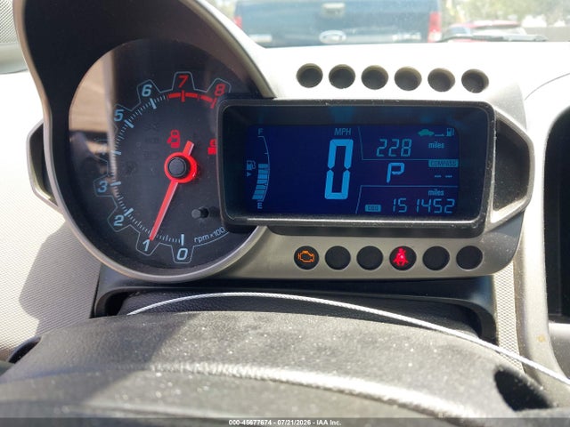Chevrolet Sonic Lt Auto 2016 1G1JC5SG3G4141059 Image 7