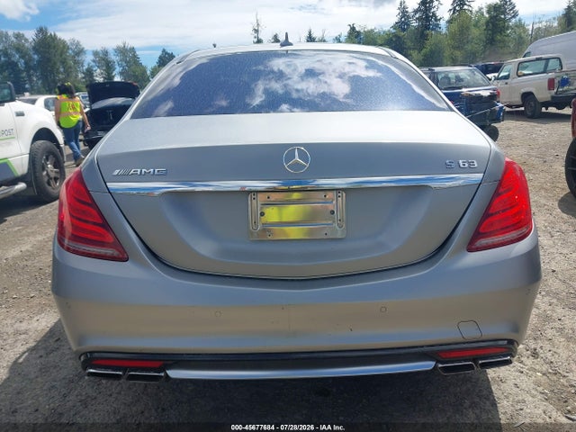 Aukcja sprzedaży 2017 Mercedes-benz Amg S 63 4matic, vin: WDDUG7JB3HA296634, numer aukcji: 45677684