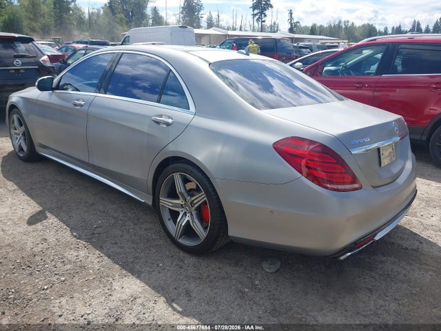 Aukcja sprzedaży 2017 Mercedes-benz Amg S 63 4matic, vin: WDDUG7JB3HA296634, numer aukcji: 45677684