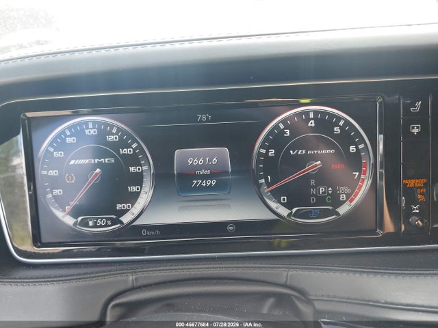 Aukcja sprzedaży 2017 Mercedes-benz Amg S 63 4matic, vin: WDDUG7JB3HA296634, numer aukcji: 45677684