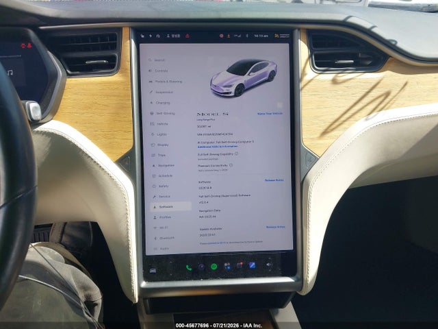 5YJSA1E2XMF424704 Tesla Model S Long Range Dual Motor All-wheel Drive/long Range Plus Dual Motor All-wheel Drive