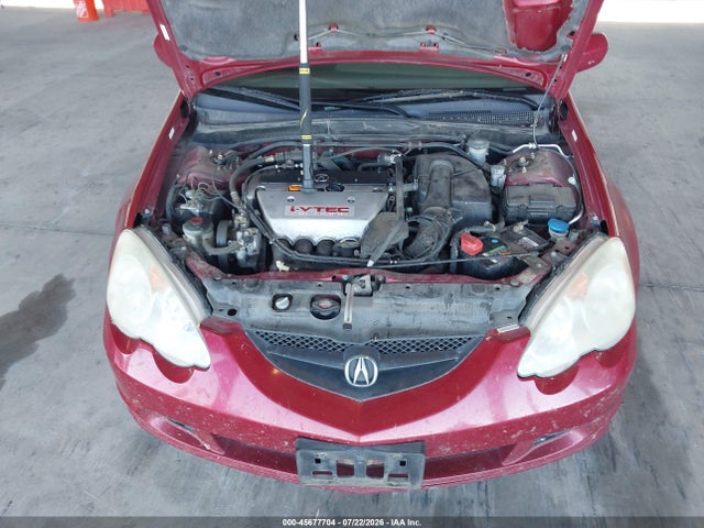 45677704 :رقم المزاد ، JH4DC53012C031307 vin ، 2002 Acura Rsx Type S مزاد بيع