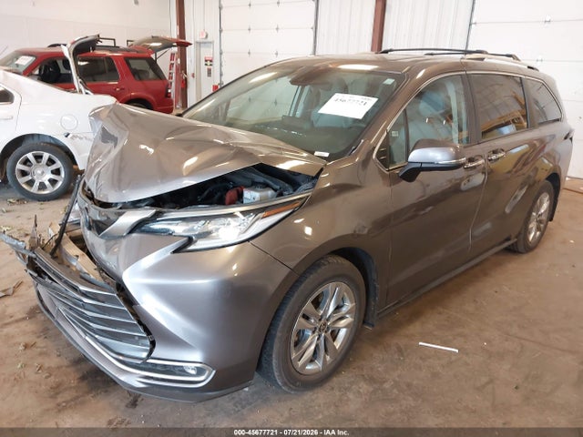 2022 Toyota Sienna Limited მანქანა იყიდება აუქციონზე, vin: 5TDZSKFCXNS051413, აუქციონის ნომერი: 45677721