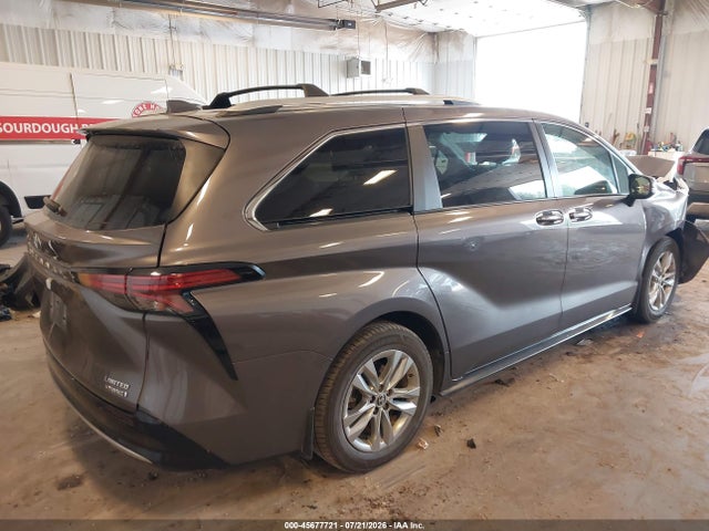 2022 Toyota Sienna Limited მანქანა იყიდება აუქციონზე, vin: 5TDZSKFCXNS051413, აუქციონის ნომერი: 45677721
